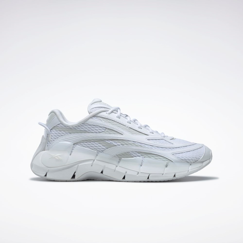 Reebok Zig Kinetica 2.5 Shoes Blancas Gris Gris | 58MWJUADS
