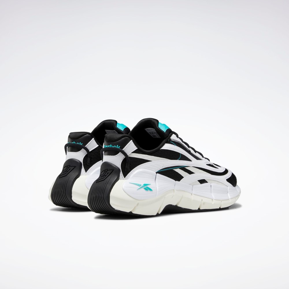 Reebok Zig Kinetica 2.5 Shoes Negras Blancas | 34MDEWUOV