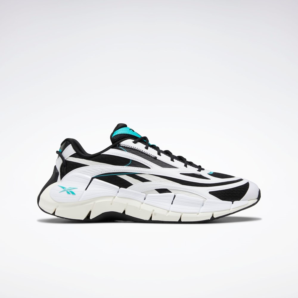 Reebok Zig Kinetica 2.5 Shoes Negras Blancas | 34MDEWUOV
