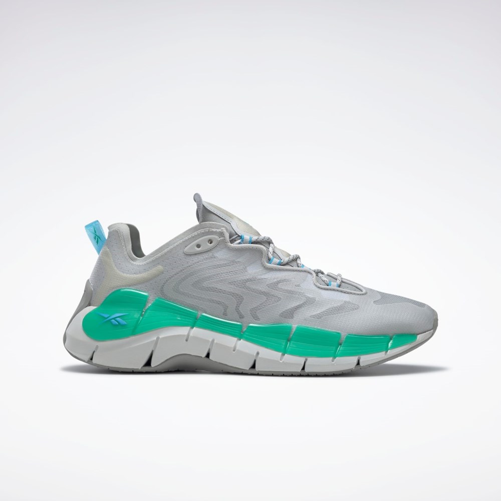 Reebok Zig Kinetica II Shoes Gris Gris | 91JECPNTY