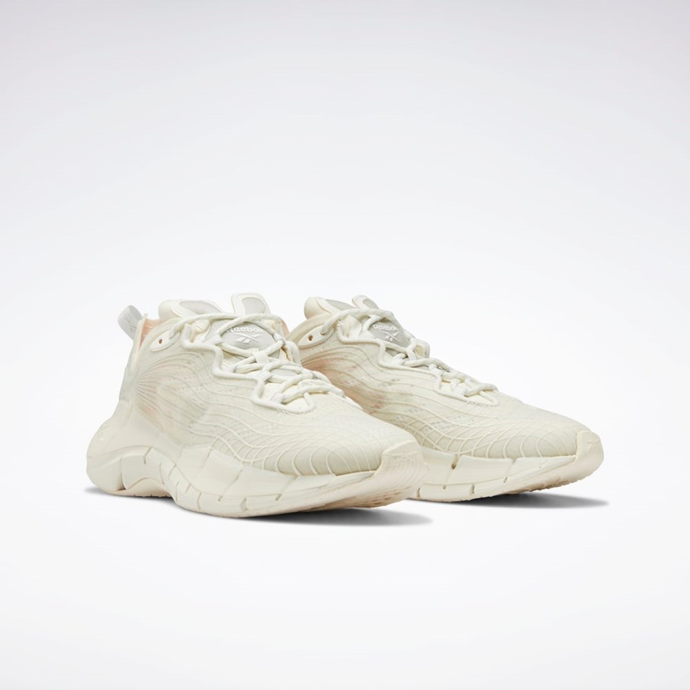 Reebok Zig Kinetica II Shoes Gris Naranjas | 47XMUDOYL