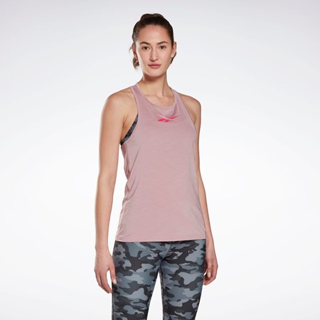Reebok ACTIVCHILL Estampadas Tank Top Infused Lilac | 80YIVNBLK
