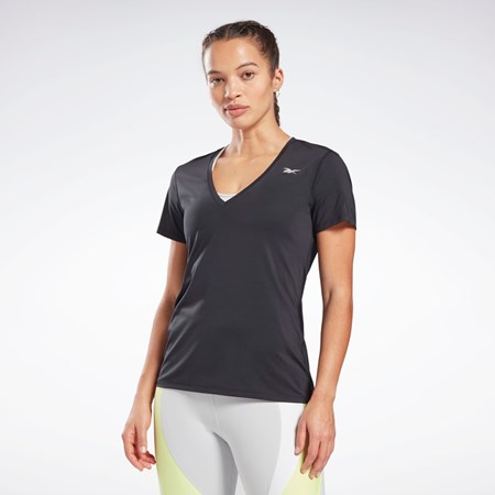 Reebok Activchill Atléticos T-Shirt Negras | 64AUROMCT