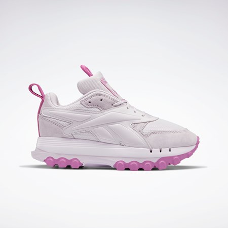 Reebok Cardi B Classic Leather V2 Shoes Quartz Glow / Quartz Glow / Ultraberry | 27HZIJSOM