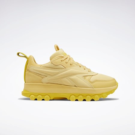 Reebok Cardi B Classic Leather V2 Shoes - Grade School Amarillo Amarillo Amarillo | 62SLTCVRE