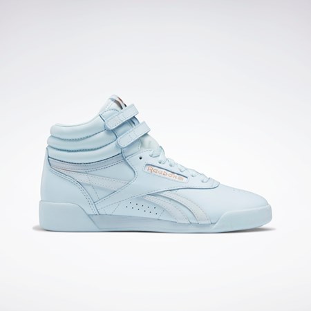 Reebok Cardi B Freestyle Hi Shoes - Grade School Azules Azules Azules | 16HLXUVYD