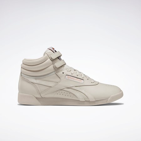 Reebok Cardi B Freestyle Hi Shoes Gris Blancas | 68SLEUCBG
