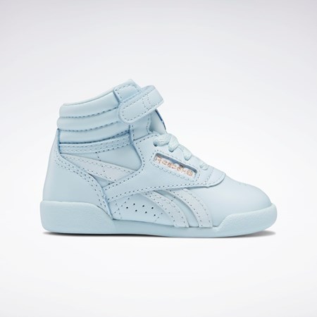 Reebok Cardi B Freestyle Hi Shoes - Toddler Azules Azules Azules | 28MCGOFHJ
