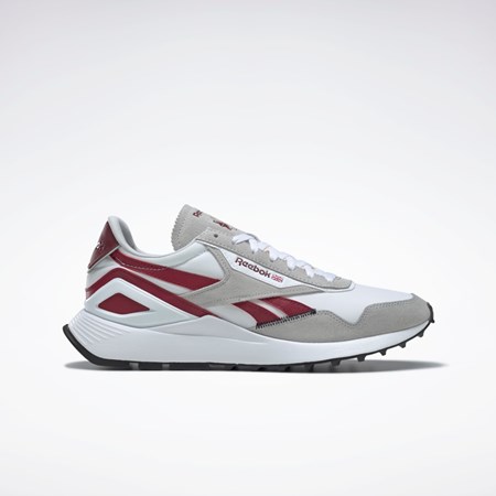 Reebok Classic Leather Legacy AZ Shoes Blancas Gris Burdeos | 98BVDAJYO