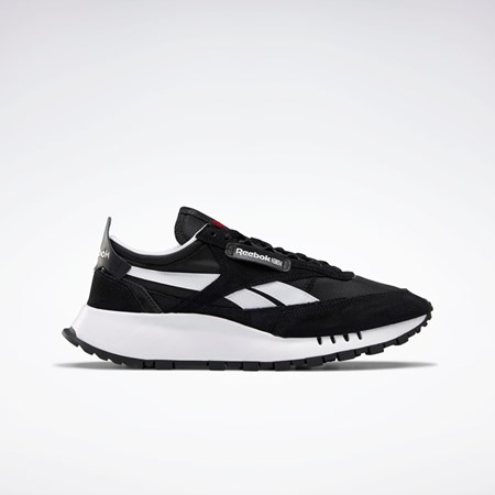 Reebok Classic Leather Legacy Shoes Negras Gris Rojas | 04YWNMLSX
