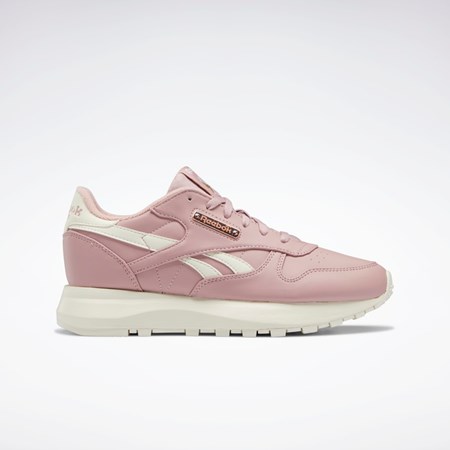 Reebok Classic Leather SP Shoes Rosas Rosas Blancas | 41KZFTQIG