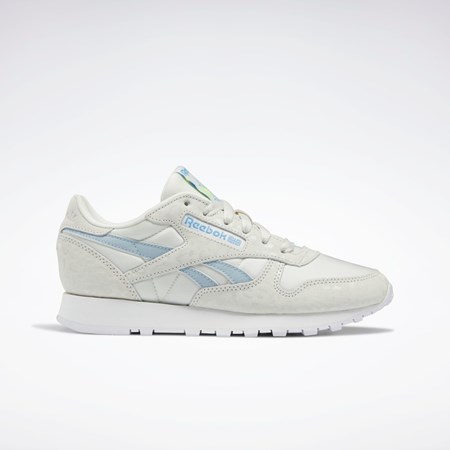 Reebok Classic Leather Shoes Gris Blancas Gris | 87KPHYFAQ