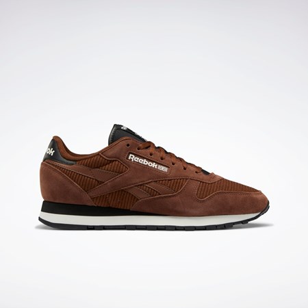 Reebok Classic Leather Shoes Marrones Negras | 23FXNMYTI