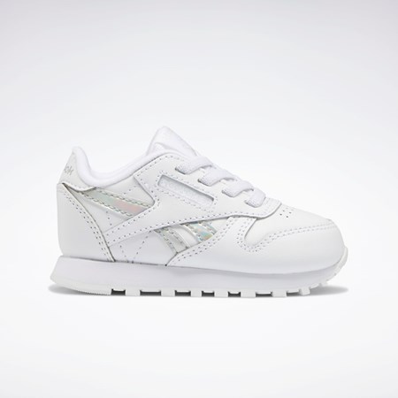 Reebok Classic Leather Shoes - Toddler Blancas Blancas Blancas | 07KXMZDVJ