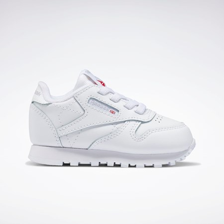 Reebok Classic Leather Shoes - Toddler Blancas Blancas Blancas | 53BOUVRPQ