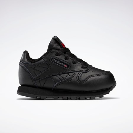 Reebok Classic Leather Shoes - Toddler Negras | 67OSYPDKE