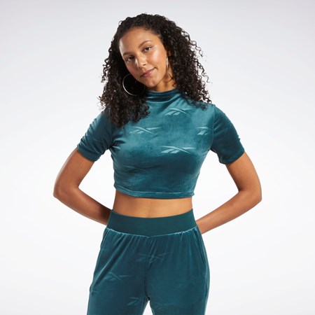 Reebok Classics Energy Tight Top Verde | 46RDLJEGB