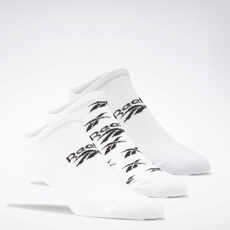 Reebok Classics Invisible Socks 3 Pairs Blancas Gris Blancas | 30CALYOKZ