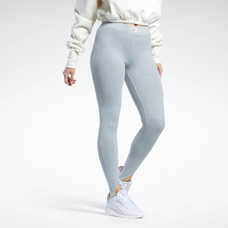 Reebok Classics Natural Dye Stirrup Leggings Gris | 27PMVBDRZ