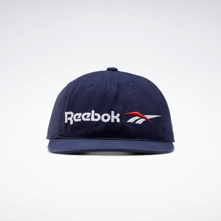 Reebok Classics Vector Planos Peak Hat Azul Marino Azul Marino | 10CSEJBDP