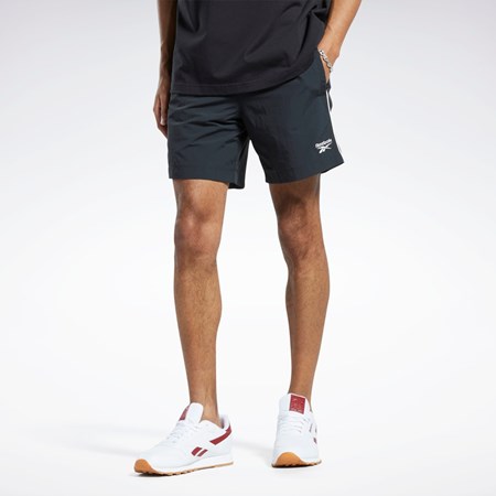 Reebok Classics Vector Shorts Negras Negras | 52XCZRQPU