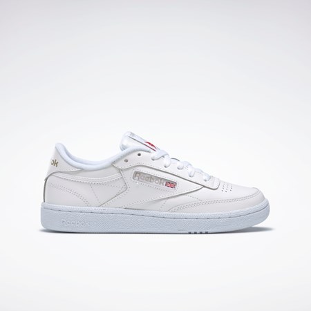 Reebok Club C 85 Shoes Blancas Gris Claro | 36JCVYHBS
