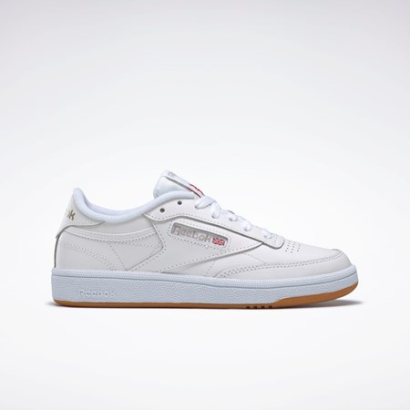 Reebok Club C 85 Shoes Blancas Gris Claro | 36LUWXGPB