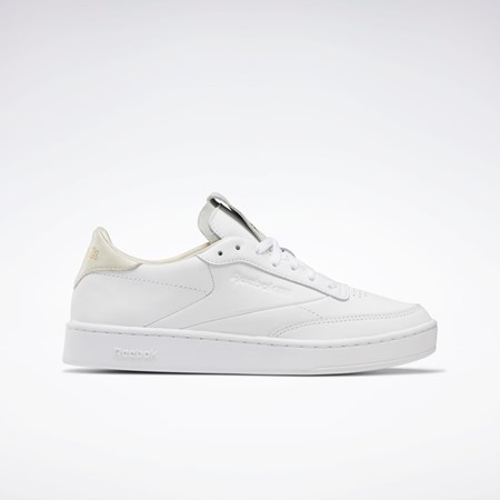 Reebok Club C Clean Shoes Blancas Blancas | 10WKTSOJP