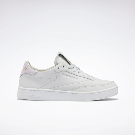 Reebok Club C Clean Shoes Gris Blancas | 28IJDEGWH