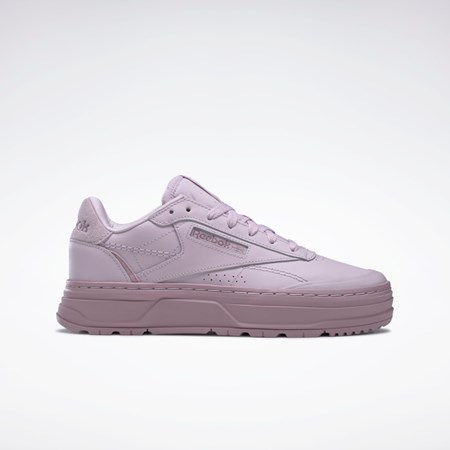 Reebok Club C Double GEO Shoes Moradas Moradas | 64ILGCSAV