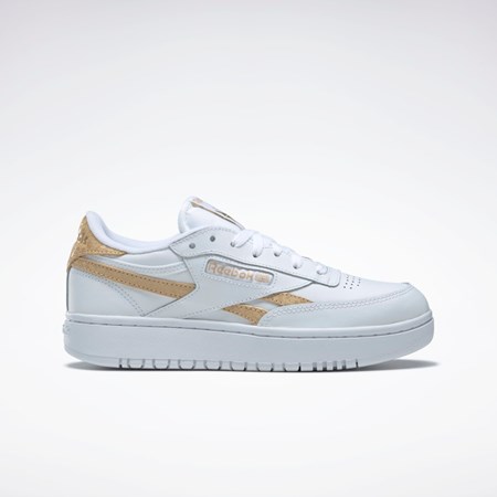 Reebok Club C Double Revenge Shoes Blancas Blancas | 84SDHCPYR