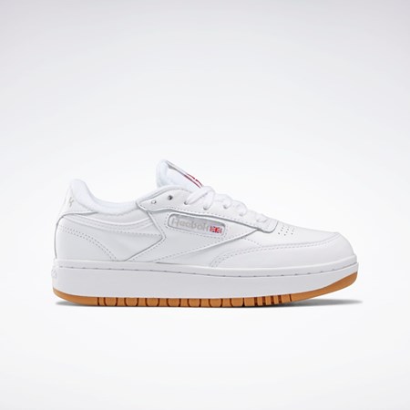 Reebok Club C Double Shoes Blancas Blancas | 51TZXDYUE