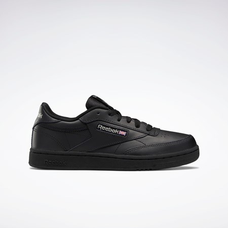 Reebok Club C Shoes - Grade School Negras | 97NFPBQMA