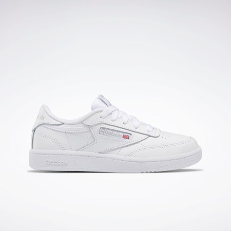 Reebok Club C Shoes - Preschool Blancas Gris | 81OKDEWTL