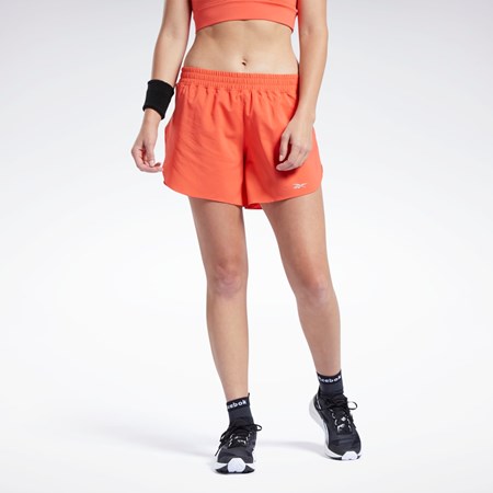 Reebok Correr Shorts Rojas | 36JXGKVUM