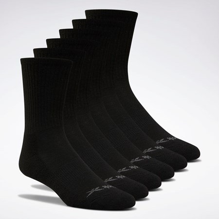 Reebok Crew Basic Delta Socks Six Pack Multi | 60LOFAMBD