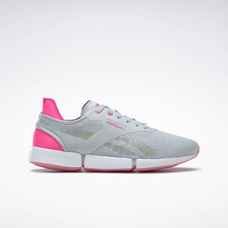 Reebok DailyFit DMX 2 Shoes Gris Rosas Blancas | 92KNIMHUP