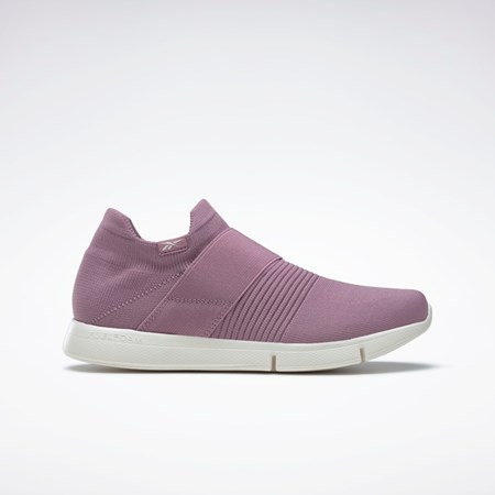 Reebok DayStart Onlux Slip-On Shoes Infused Lilac / Chalk / Infused Lilac | 54QJITMXE