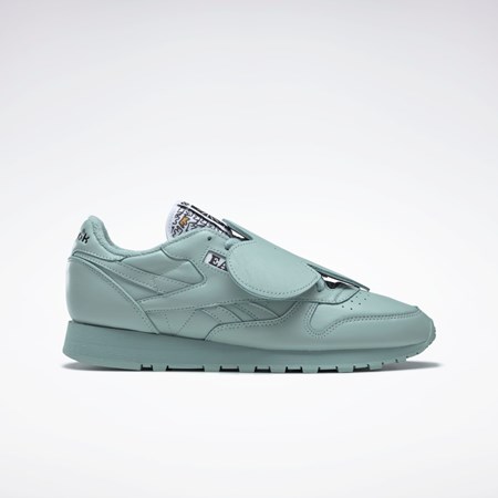 Reebok Eames Classic Leather Shoes Gris Gris Negras | 74WDZBXUE