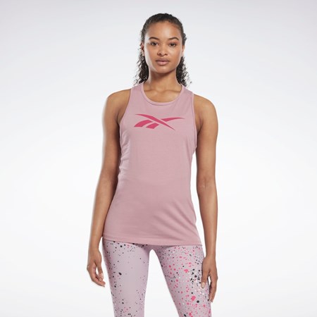 Reebok Entrenamiento Essentials Estampadas Tank Top Infused Lilac | 89CKPEONY