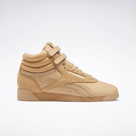 Reebok F/S Hi Shoes Doradas | 42GHBEKLD