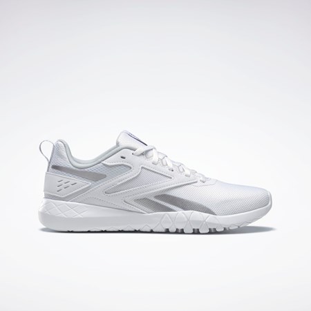 Reebok Flexagon Energy 4 Entrenamiento Shoes Blancas Gris Plateadas | 26BSJPECT