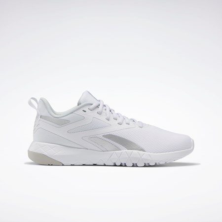 Reebok Flexagon Force 4 Entrenamiento Shoes Blancas Gris Plateadas | 12YGAFTCO