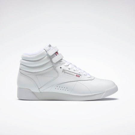 Reebok Freestyle Hi Shoes Blancas | 83BEPYLOF