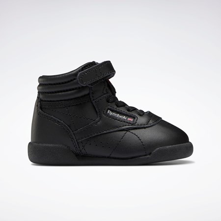 Reebok Freestyle Hi Shoes - Toddler Negras Negras Gris | 50TLFVGSM