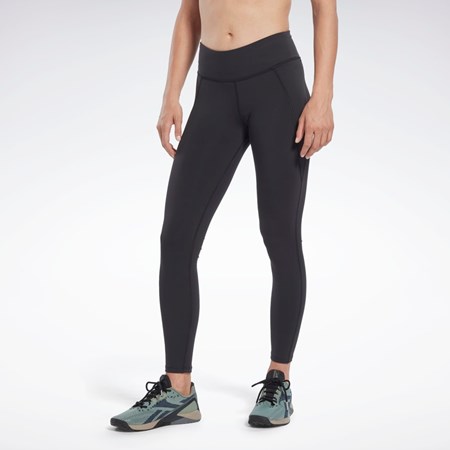 Reebok Les Mills® Lux Vector Estampadas Leggings Negras | 29FBJTOLP