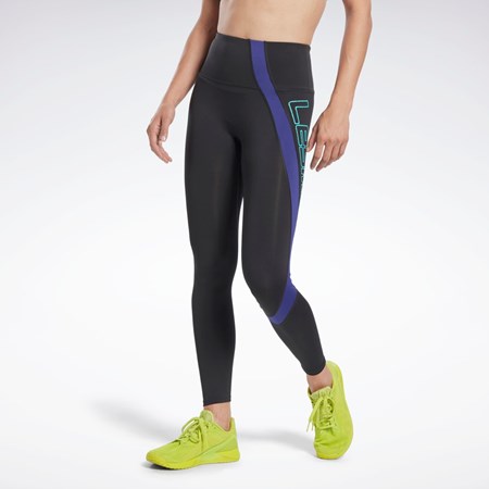Reebok Les Mills® Vector Leggings Negras | 29LAQWEZR