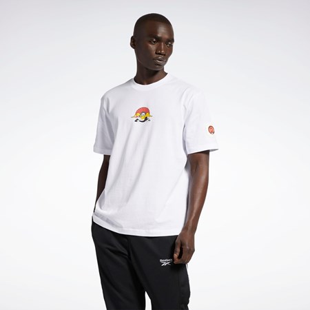 Reebok Looney Tunes T-Shirt Blancas | 25CYZJGPT