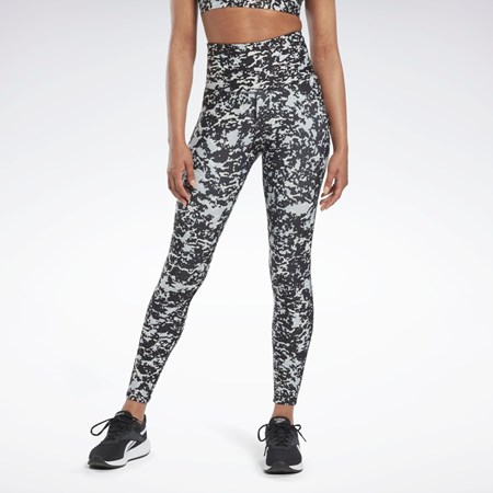 Reebok Lux 2.0 Speckle Modern Safari Leggings Negras | 27RQPJXKF
