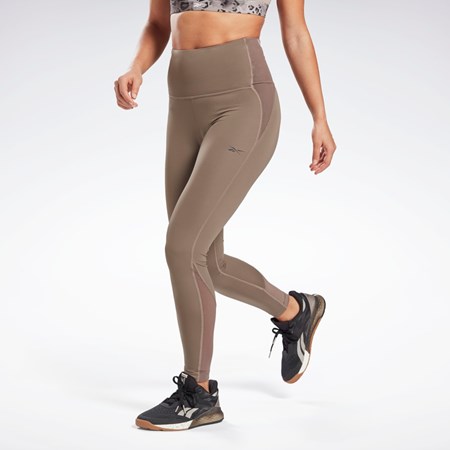 Reebok Lux High-Rise Perform Leggings Gris | 39MZKTJNF